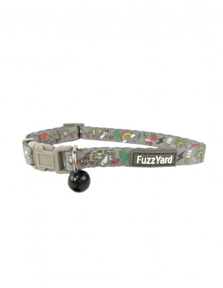 FUZZYARD Collar Coachella - Para Gatos (Cierre seguridad)