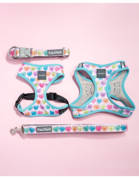 FUZZYARD Arnés Step In Candy Hearts - Para Perros