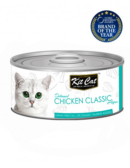 KIT CAT Toppers Pollo Classic 80g - Comida Húmeda para Gatos