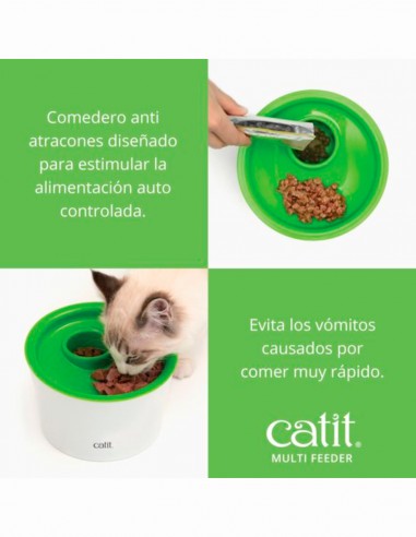 Catit Comedero Multi Feeder Interactivo...