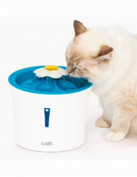Catit Fuente FLOWER con Luz LED - Para Gatos