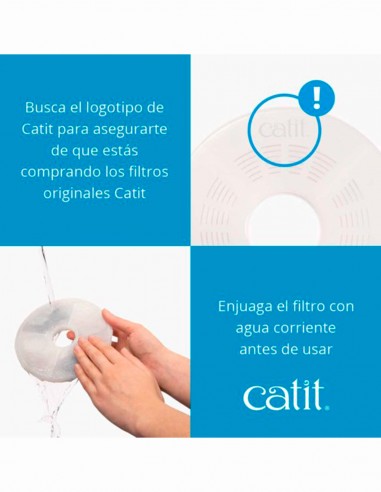 Catit Fuente FLOWER con Luz LED - Para Gatos