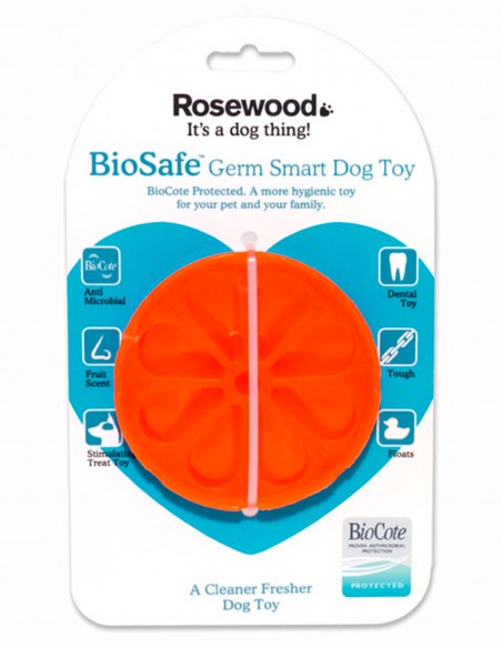Biosafe Orange Juguete de goma con olor a Naranja