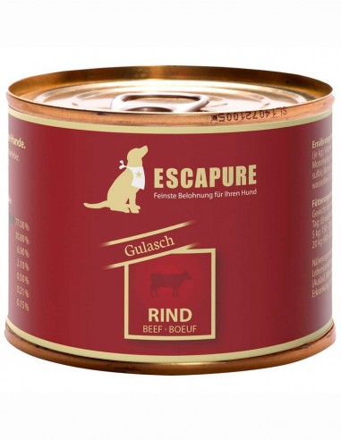 ESCAPURE Ternera 200g - Comida Húmeda Natural...