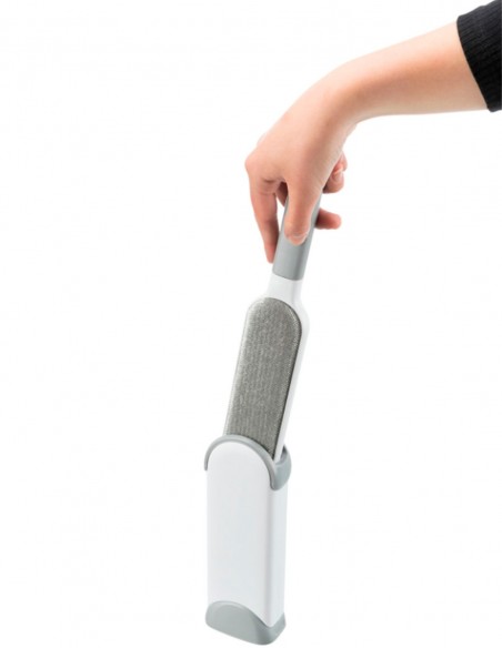 TRIXIE Kit Cepillo quitapelos con Base de Limpieza