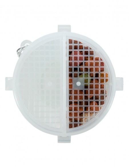 Recipiente comida y agua con comedero para viajes Trixie