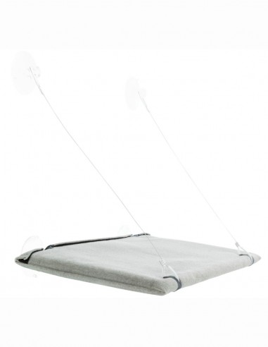 Hamaca gato ventana de terciopelo Trixie 50x30cm