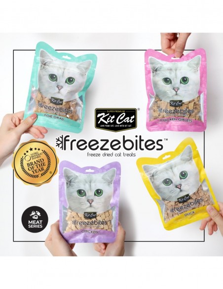 KIT CAT FreezeBites - Pollo Natural Liofilizado 15g