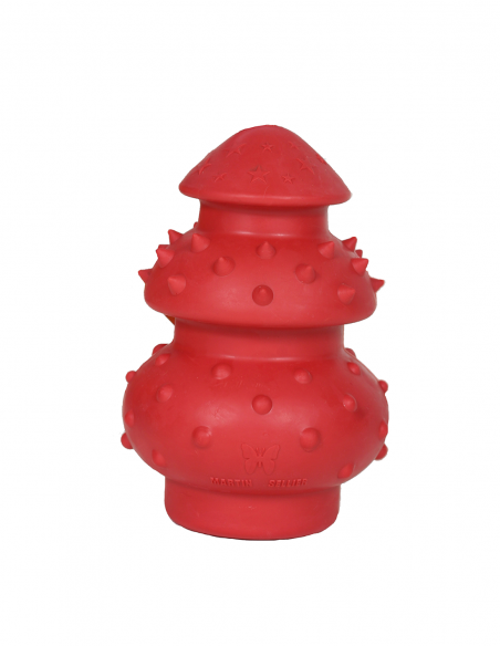 Rubb'n'red Cono Mordedor para esconder Premios Rojo M - Para Perros