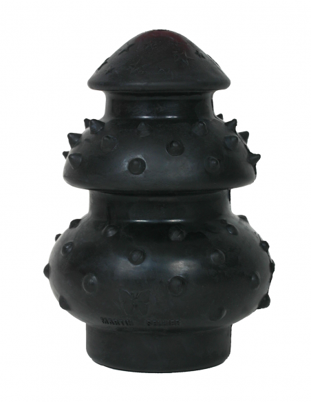 Rubb'n'black Cono Mordedor para esconde Premios Negro XL - Para Perros