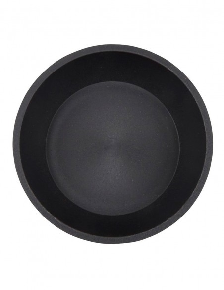 District 70 Comedero de Bambú Natural Negro M - Para Perros