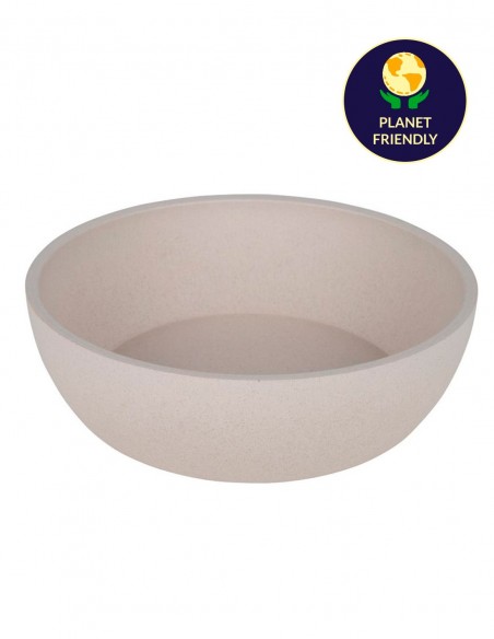 District 70 Comedero de Bambú Natural Merengue S - Para Perros