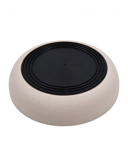 District 70 Comedero de Bambú Natural Merengue M - Para Perros