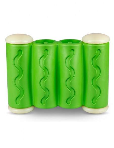 Ribinator Mordedor + Juguete Interactivo con Snacks L - Para Perros