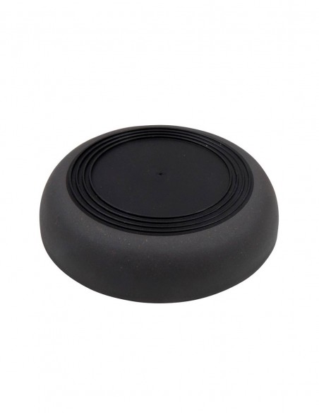 District 70 Comedero de Bambú Natural Negro - Para Gatos