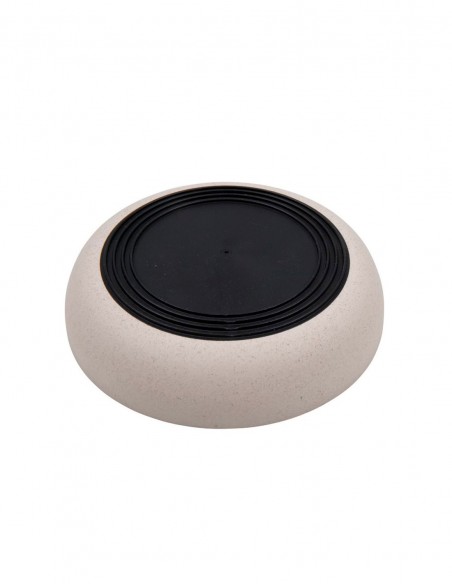 District 70 Comedero de Bambú Natural Merengue - Para Gatos