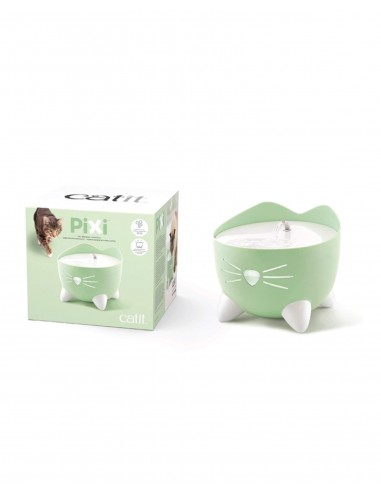 Catit Fuente PIXI Elegante Verde - Para Gatos