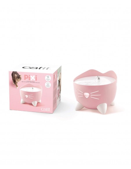 Catit Fuente PIXI Elegante Rosa - Para Gatos