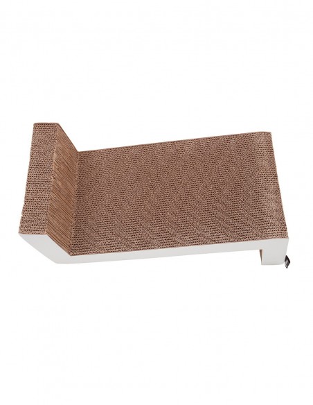 District 70 Rascador Lounge Sofá de Cartón Blanco - Para Gatos