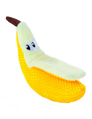 Juguete Dental Banana con Catnip - Para Gatos