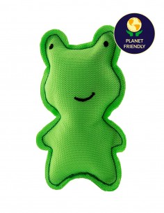 Beco Rana de Plastico Reciclado con Catnip - Juguete para...