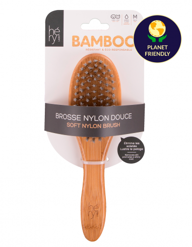 Cepillo de Nylon y Bambú Eco