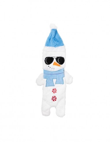 FuzzYard Xmas Flat Out Toy - Snowman