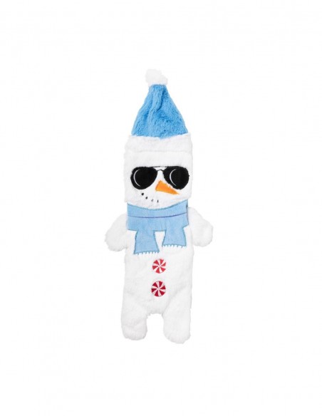 FuzzYard Xmas Flat Out Toy - Snowman