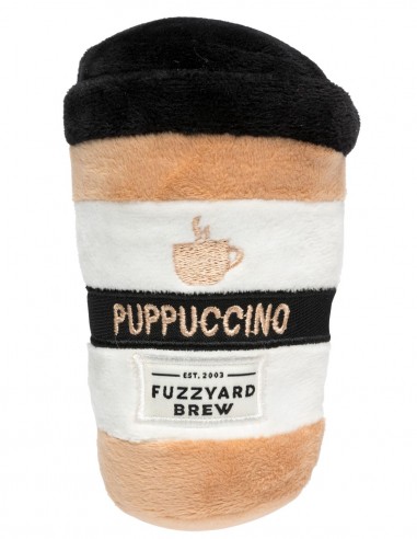 FUZZYARD Puppuccino Coffee - Peluche para perro