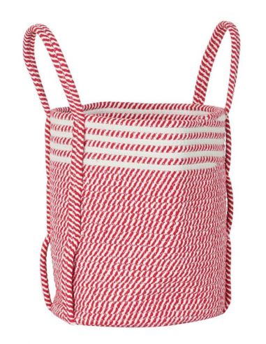 Cesta con Asas Roja 30x34cm - Organización