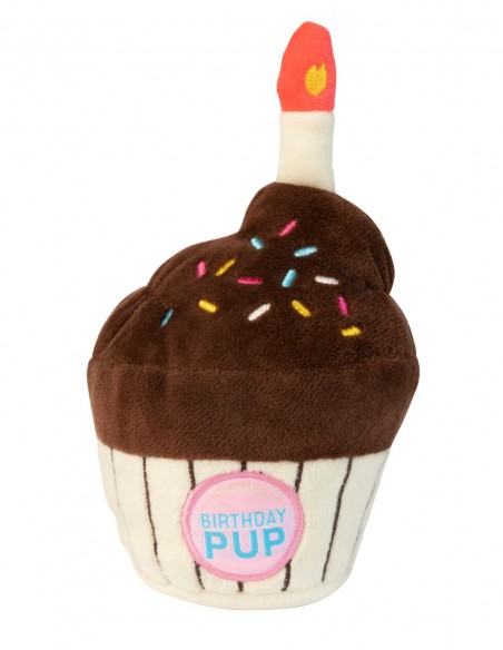 FUZZYARD Birthday Cupcake - Peluche para perro