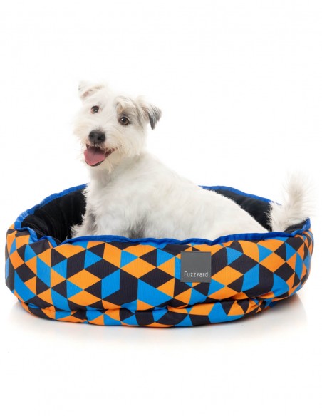 Cama Antiestrés para perros Reversible FuzzYard Amsterdam