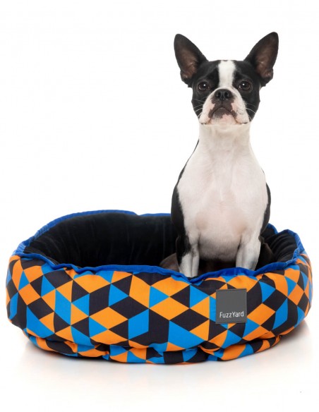 Cama Antiestrés para perros Reversible FuzzYard Amsterdam