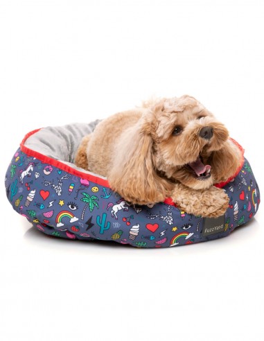 Cama Antiestrés para perros Reversible FuzzYard...