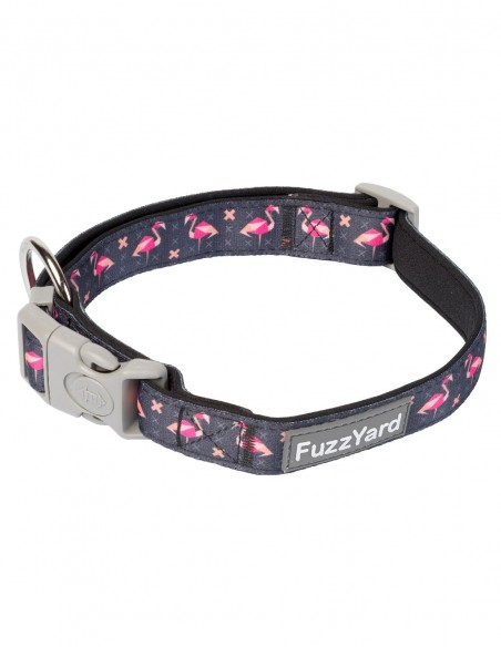 FUZZYARD Collar Fabmingo - Para Perros