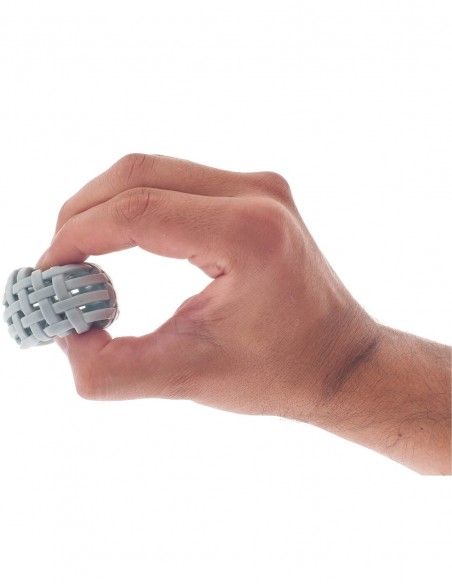 Pack x2 Bolas De Goma Con Cascabel - Juguete para Gatos