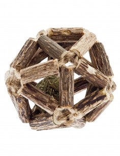 Pelota De Tronquitos Con Catnip Para Gatos