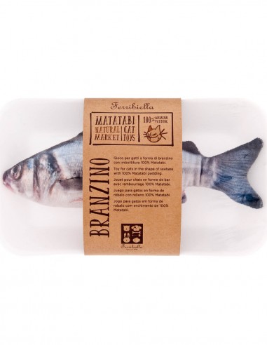 Pescado Con Matatabi - Juguete para Gatos