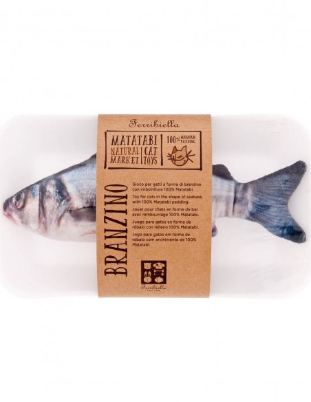Pescado Con Matatabi - Juguete para Gatos