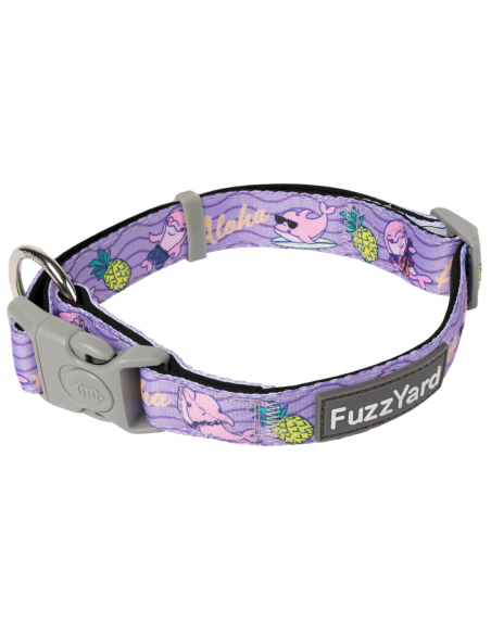 FUZZYARD Collar Aloha Dolphins - Para Perros