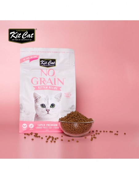 KIT CAT Pienso Pato y Pavo 1kg - Para KITTEN