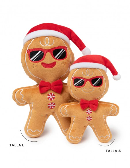 FuzzYard Xmas Toy - Mr Gingerbread - L