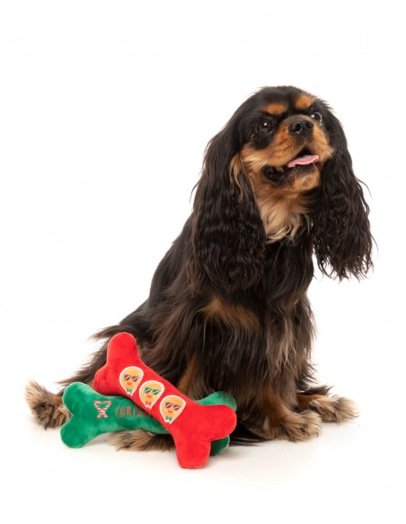 FuzzYard Xmas Toy - Christmutts Homies Bones 2PK - S