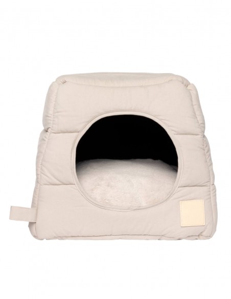 FuzzYard LIFE Cama Cueva de algodón - Sandstone