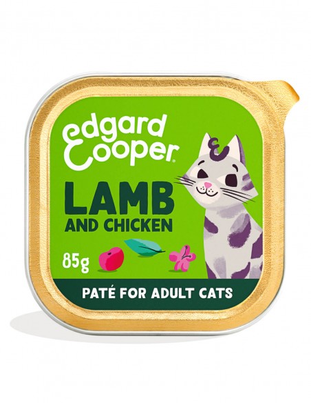 Edgard Cooper Pack Degustación 8x85g - Comida Húmeda SIN cereales Gatos