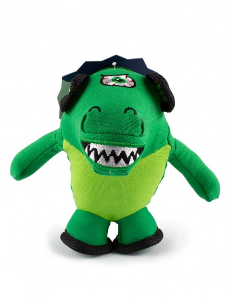 MONSTER Peluche + Resistente Verde - Para Perros