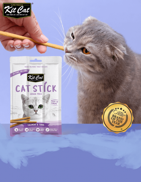 KIT CAT Cat Stick 15g - Salmón con Katsuobushi