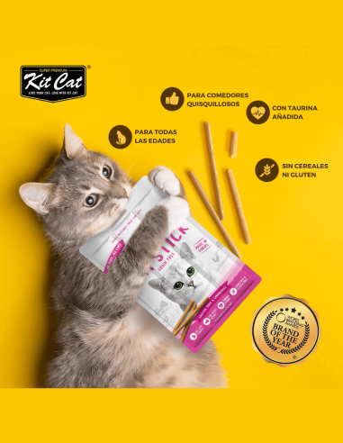 KIT CAT Cat Stick 15g - Pollo con Frutos del...