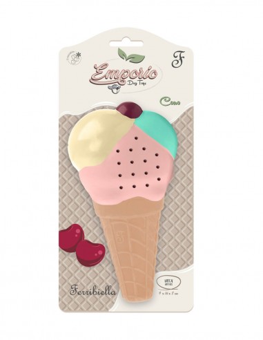 Cono Refrescante Multicolor - Juguete para Perros