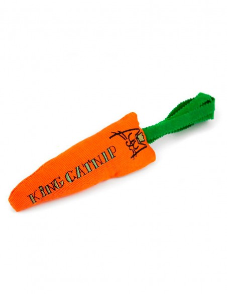 KING CATNIP Zanahoria con Catnip 100% Orgánico - Juguete para Gatos